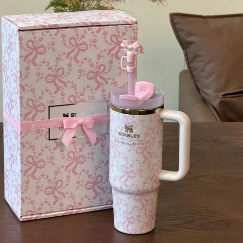 Insulated 40oz Tumbler Cup – Bow Collection
