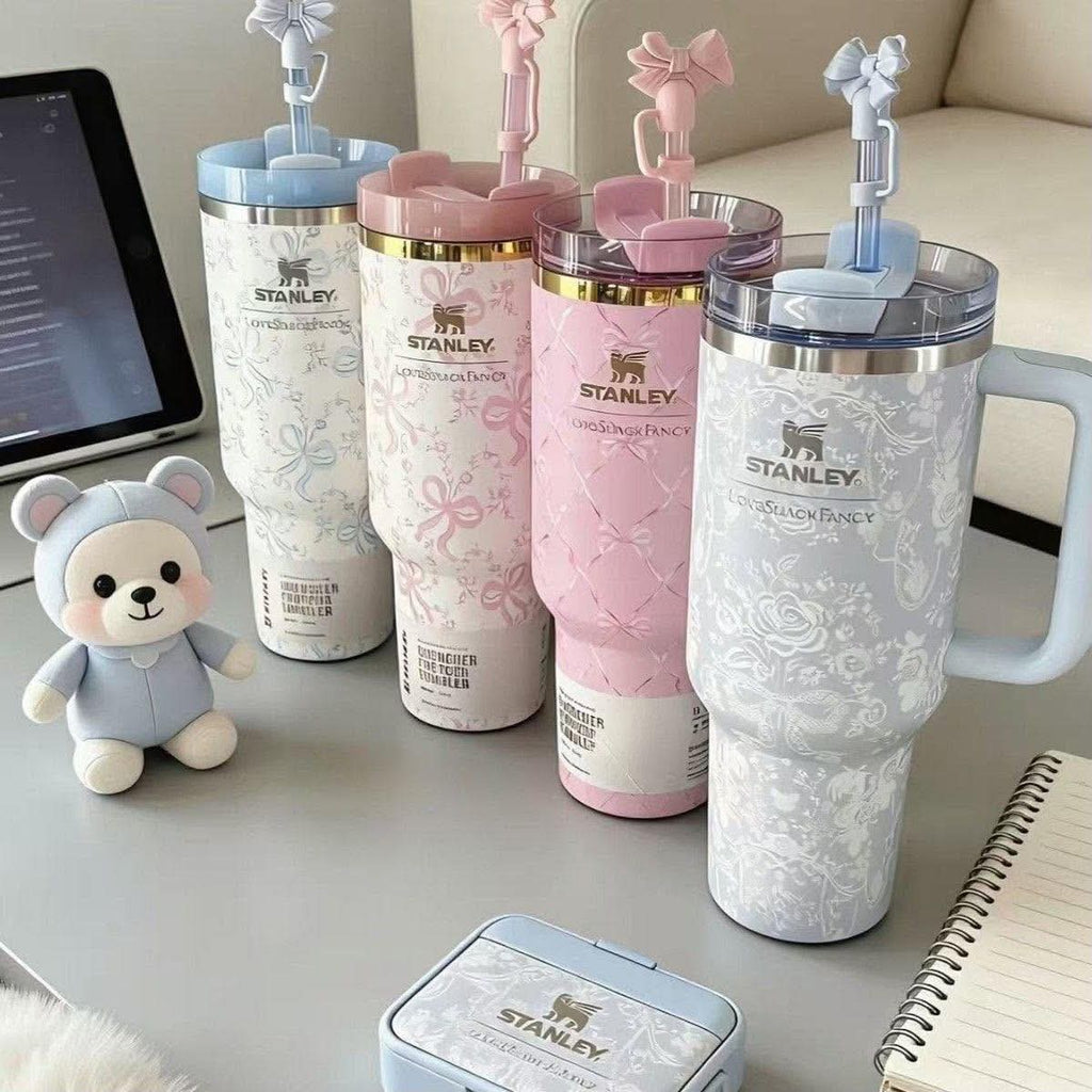 Insulated 40oz Tumbler Cup – Bow Collection