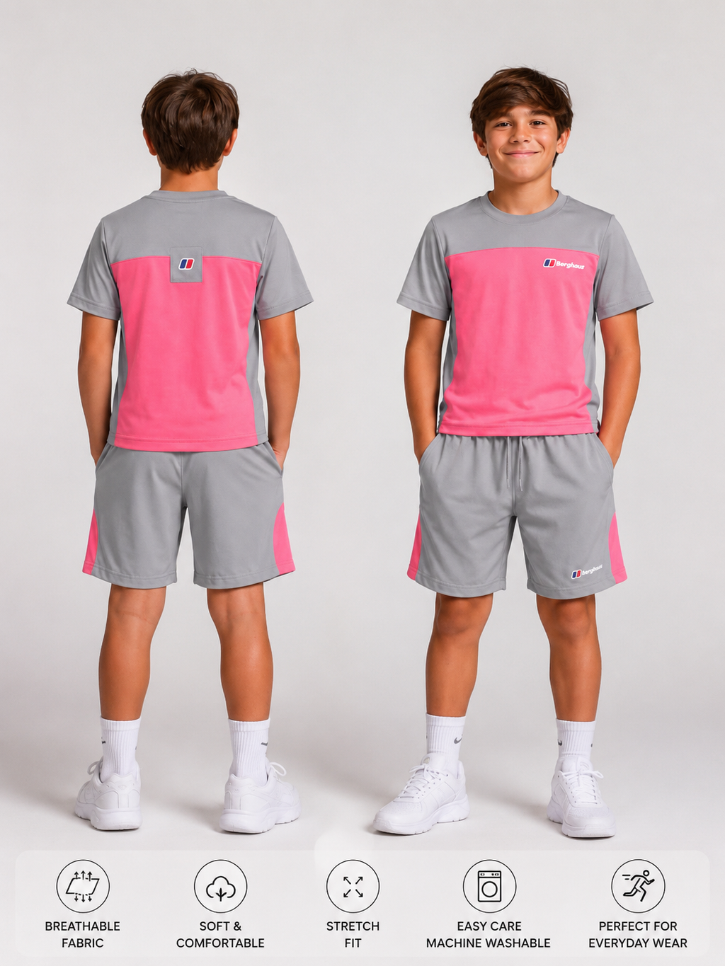 Kids Berghaus short set (3-15 years) 6 colours