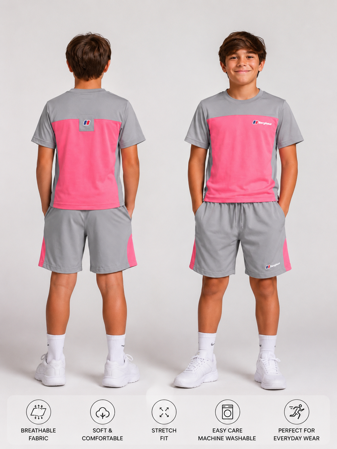 Kids Berghaus short set (3-15 years) 6 colours